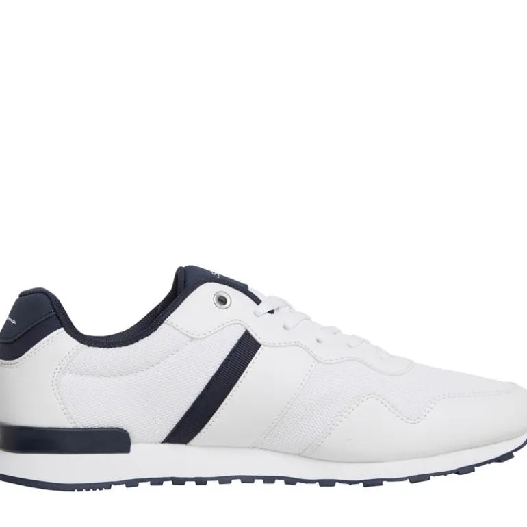 Ben Sherman Herren Owen Retro Sneaker Weiß