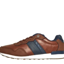 Ben Sherman Herren Owen Retro Sneaker Braun