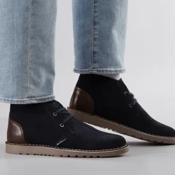 Ben Sherman Herren Townshend 2 Chukka Stiefel Marine