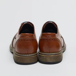 Ben Sherman Herren Triumph II Brogue Schuhe Burnished Tan