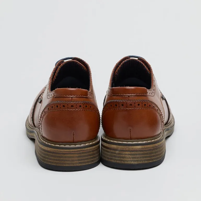 Ben Sherman Herren Triumph II Brogue Schuhe Burnished Tan
