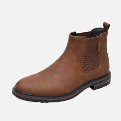 Ben Sherman Herren Vincent Chelsea Stiefel Braun