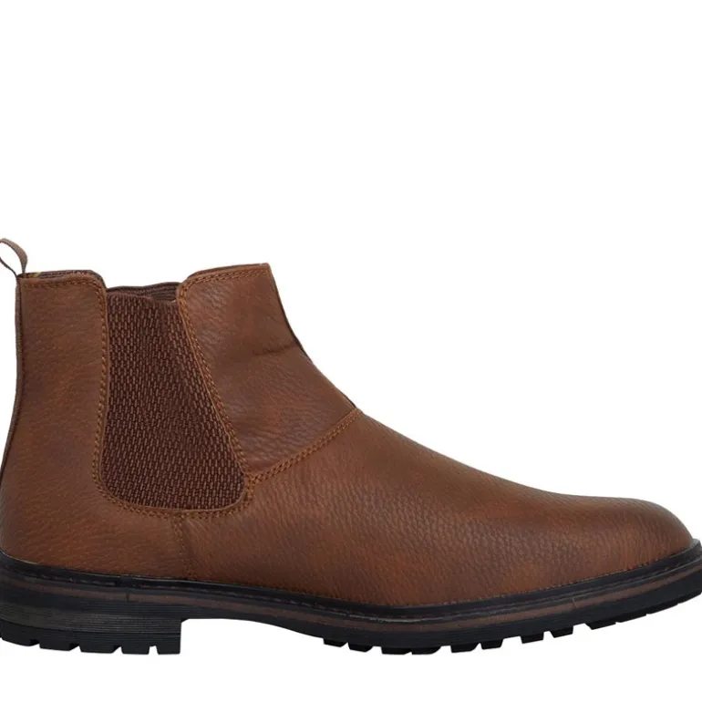 Ben Sherman Herren Vincent Chelsea Stiefel Braun