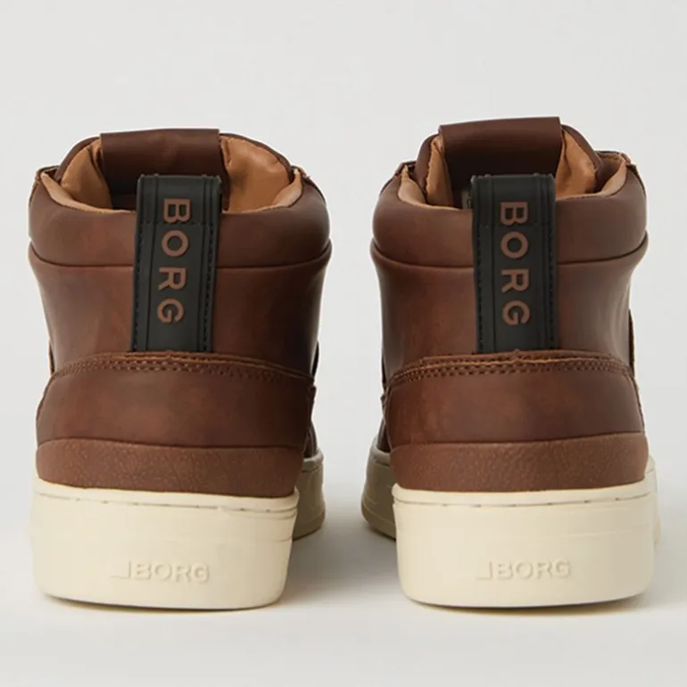 BJORN BORG Herren Game Mid T 1050 Sneaker Cognac