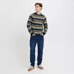 Blend Herren Strickpullover Dress Blues