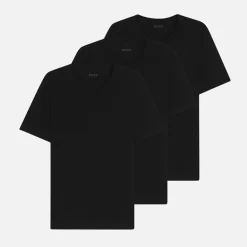 BOSS Herren 3er-Pack T-Shirts Schwarz