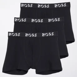 BOSS Junge Drei Pack Boxershorts Schwarz