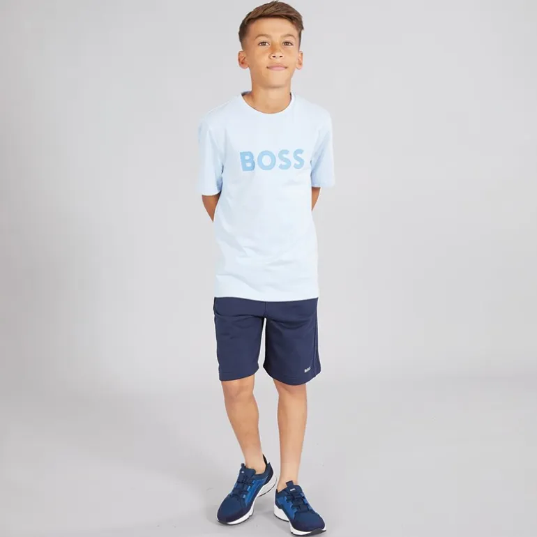 BOSS Junge Kurze Hose Marineblau