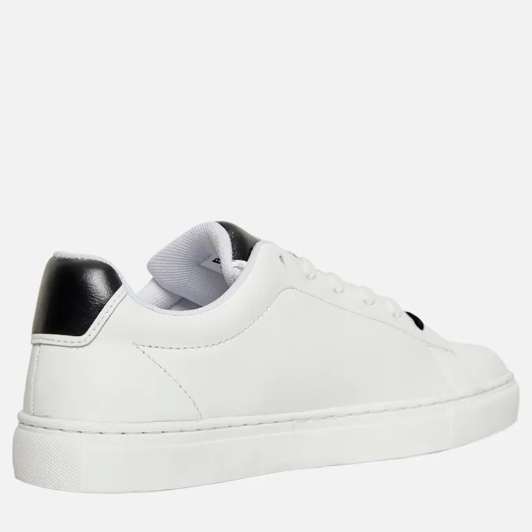 BOSS Junior Junge Cupsole Turnschuhe Weiß