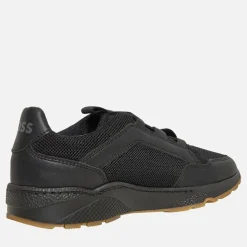 BOSS Junior Junge Strick Logo Turnschuhe Schwarz