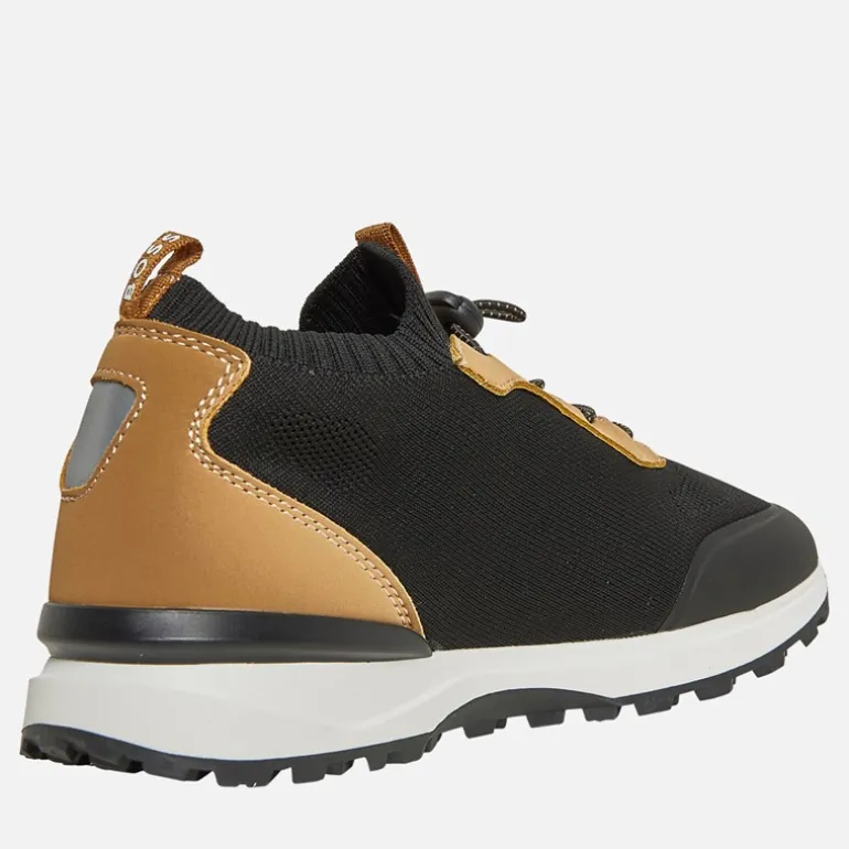 BOSS Junior Junge Strick Logo Turnschuhe Keks