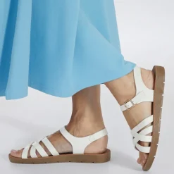 Brave Soul Damen Aria Sandalen Weiß