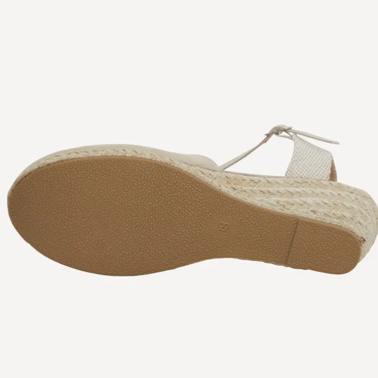 Brave Soul Damen Berry Wedge Sandalen Braun