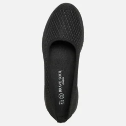 Brave Soul Damen Cali Freizeit Schuhe Schwarz
