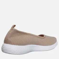 Brave Soul Damen Cali Slip On Schuhe Nude