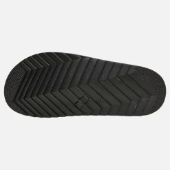 Brave Soul Damen Mae Slider Sandalen Schwarz