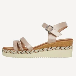 Brave Soul Damen Wedge Sandalen       Mehrfarbig