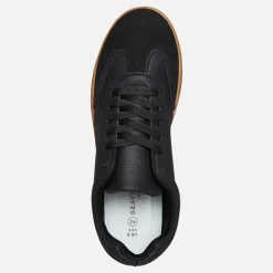 Brave Soul Herren Cisco Turnschuhe Schwarz