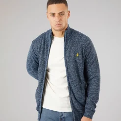 Brave Soul Herren Damir Pullover Blau