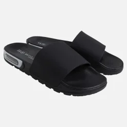 Brave Soul Herren Energy Slider Sandalen Schwarz