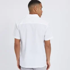 Brave Soul Herren Eubank Shirt Optik Weiß