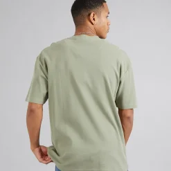 Brave Soul Herren Relaxed Fit Lao T-Shirts Grün