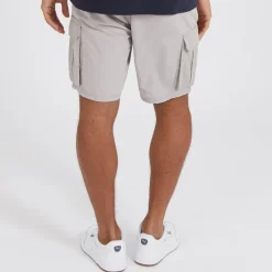 Brave Soul Herren Riverwood Cargoshorts Grau