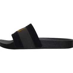 Brave Soul Herren Theo Eagle Slider Sandalen Schwarz