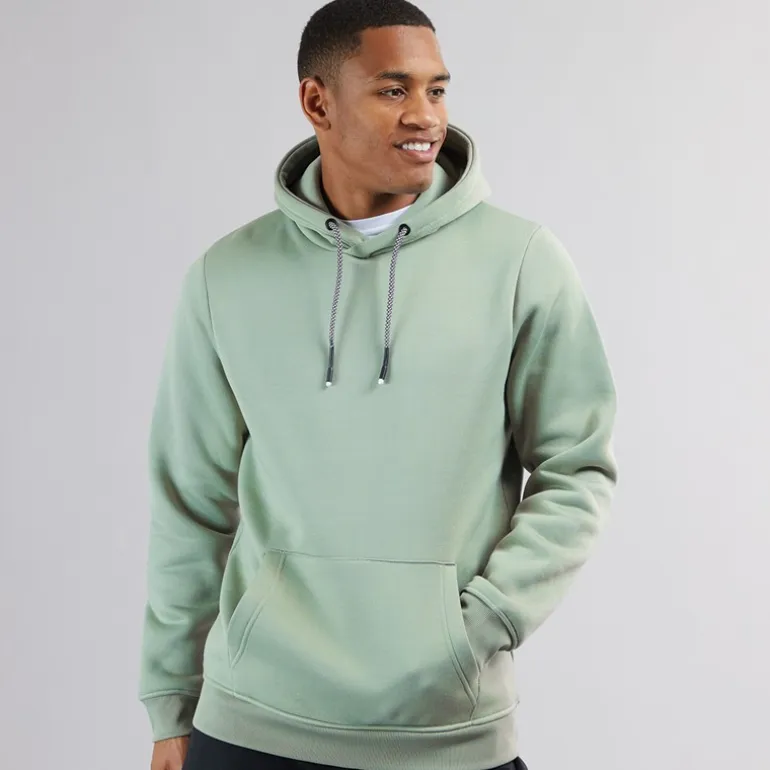Brave Soul Herren Zoid Kapuzenpullover Minral Grün