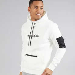 Brave Soul Hoodie Creme Herren