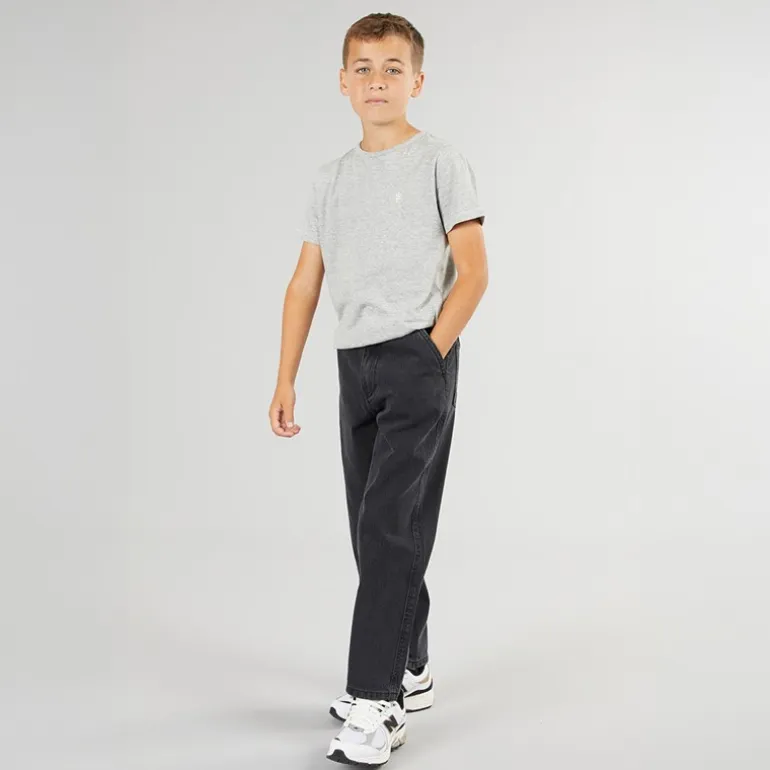 Brave Soul Junge Jeans lockere Passform Anthrazit