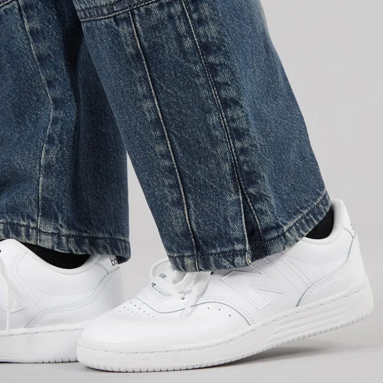 Brave Soul Junge locker geschnittene Jeans mittelblau
