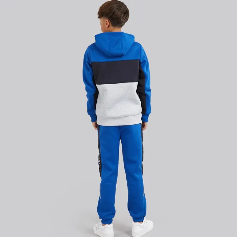 Brave Soul Junge Parker Trainingsanzug Cobalt/Navy/Hellgrau Melange Cobalt/Navy/Light Gery Ma