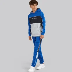 Brave Soul Junge Parker Trainingsanzug Cobalt/Navy/Hellgrau Melange Cobalt/Navy/Light Gery Ma