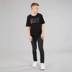 Brave Soul Junge schmale Passform Jeans Anthrazit
