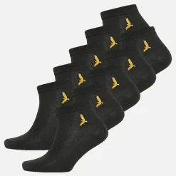 Brave Soul Junge Zehn Paar Sportsocken Schwarz