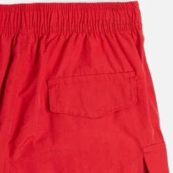 Brave Soul Junge Zweierpack Badehosen Rot/Mehrfarbig Druck Red + Multi Print