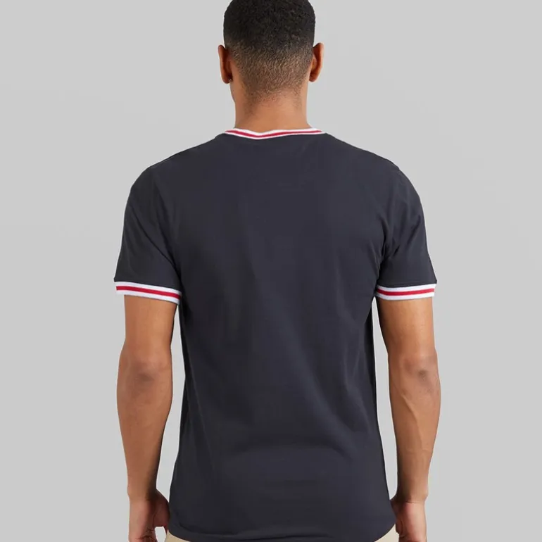 Brave Soul T-Shirt Herren Embryo Marine