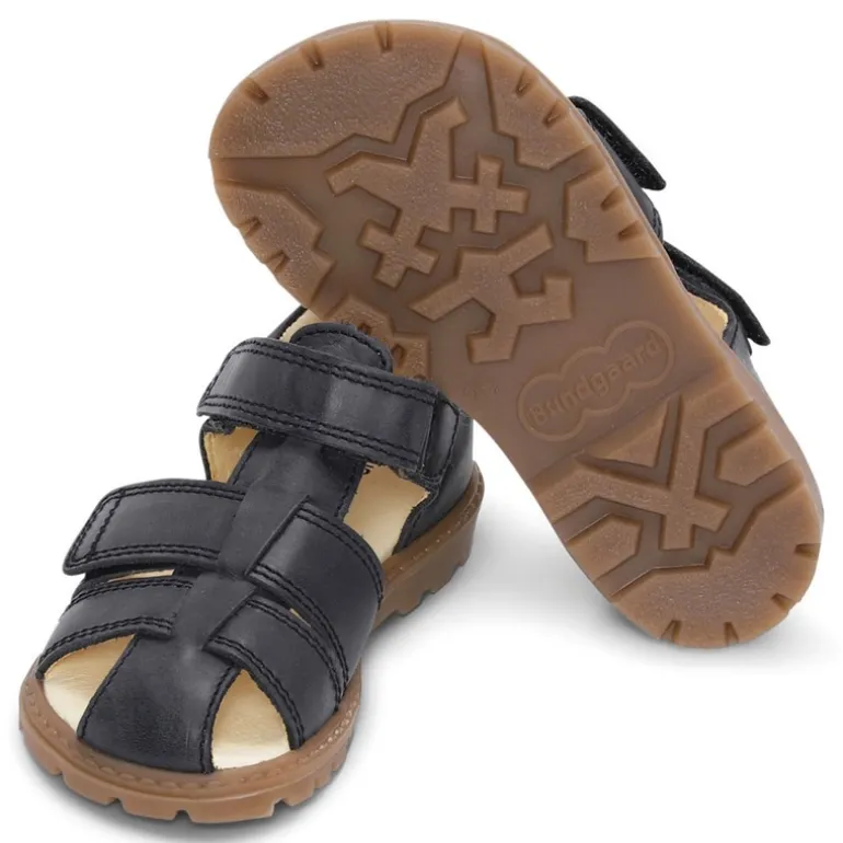 Bundgaard Kinder Tritu II Sandalen Schwarz Ws