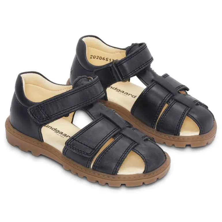 Bundgaard Kinder Tritu II Sandalen Schwarz Ws