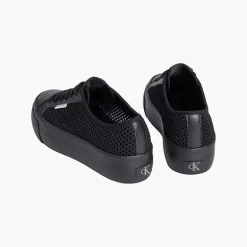 Calvin Klein Herren Damen Vulc Flatform Sneaker Triple Black