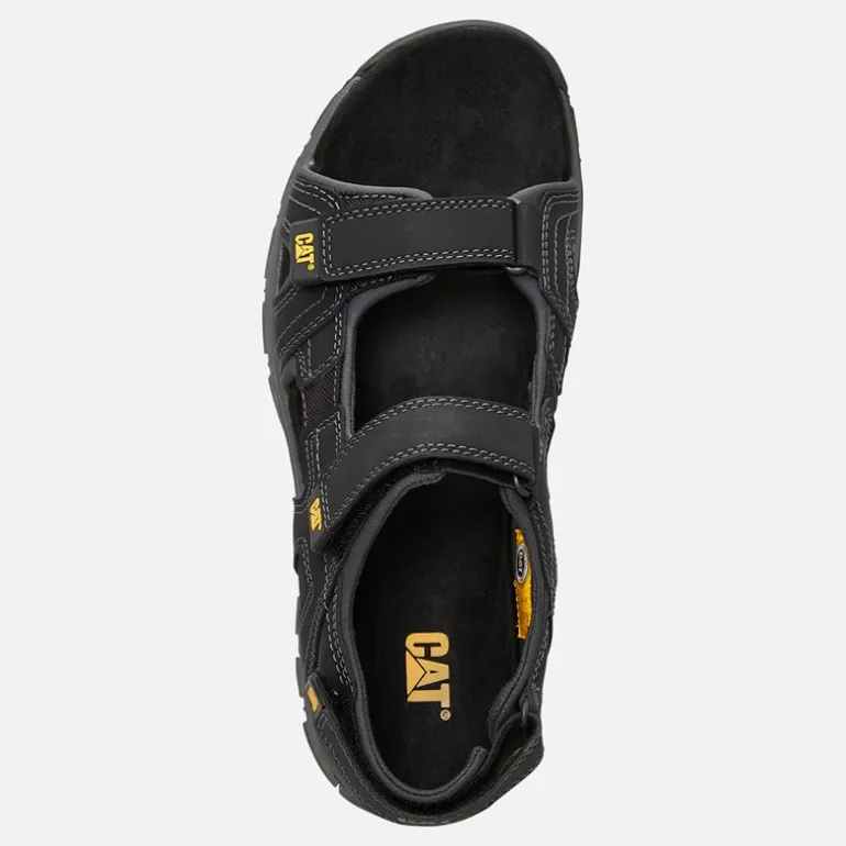 Caterpillar Herren Giles Sandalen Schwarz