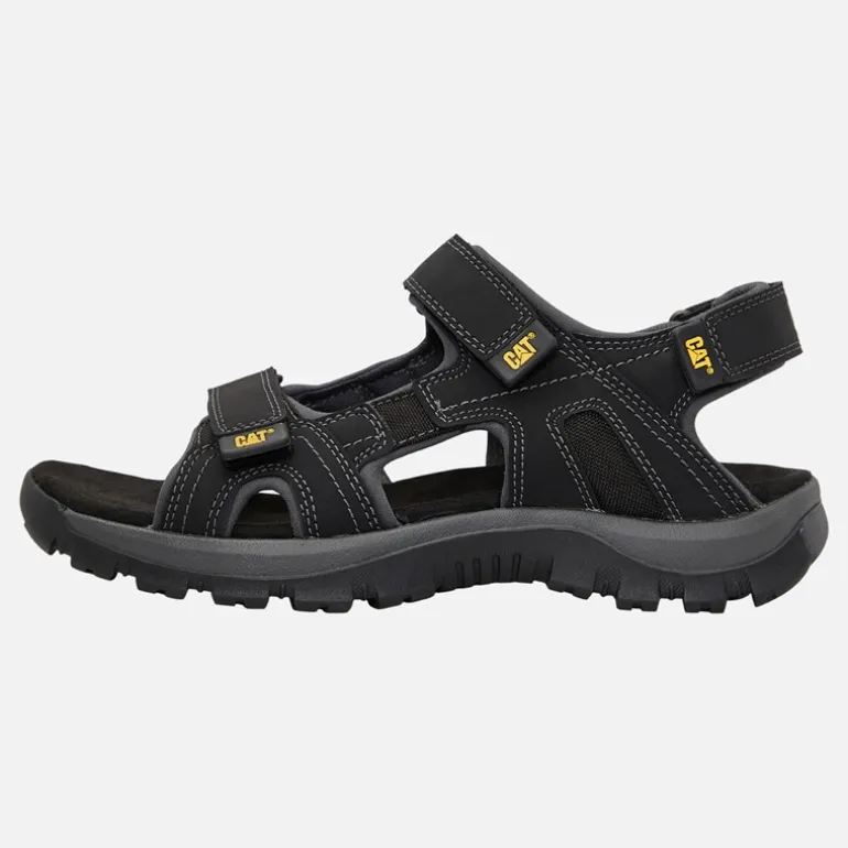 Caterpillar Herren Giles Sandalen Schwarz