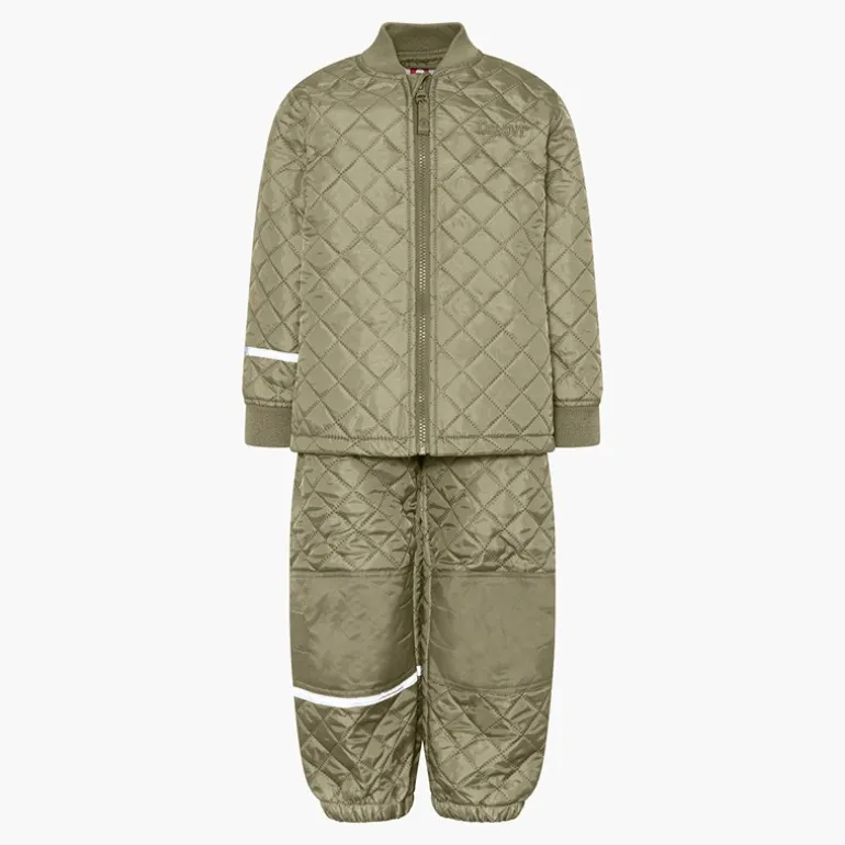 Celavi Kinder Celavie Uni Basis Thermo Set Khaki