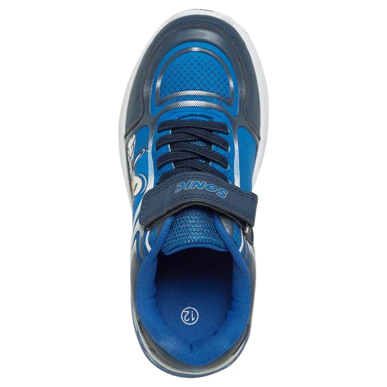 Character Junge Sonic Prägung Lichter Sneaker Blau/Mehrfarbig