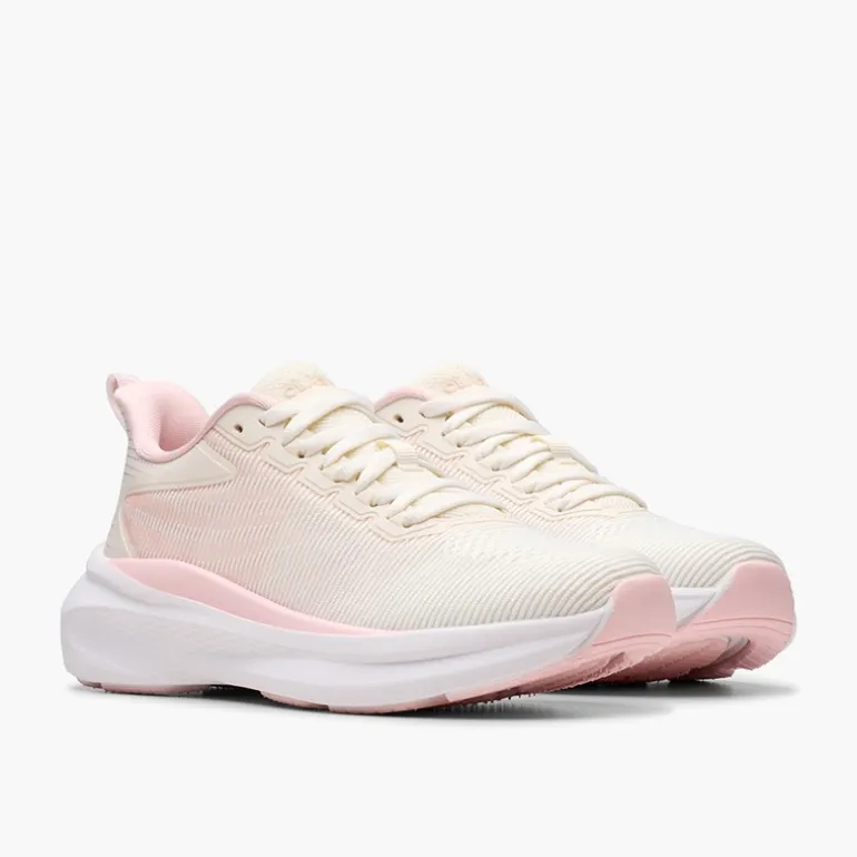 Clarks Damen Adora Sport Turnschuhe Blush Combi