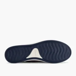 Clarks Damen Brinkley Edge Bootsschuhe Navy Canvas