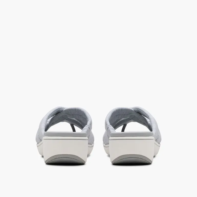 Clarks Damen Brinkley Rae Ava Sandalen Light Grey