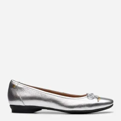 Clarks Damen Candra Light Schuhe Silver Metallic