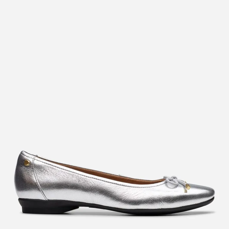 Clarks Damen Candra Light Schuhe Silver Metallic